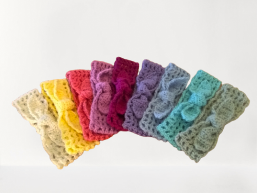 Retro Tie Front Headbands   $12.00