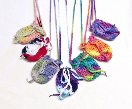 Cute Little Neck Pouch Necklaces $12.00