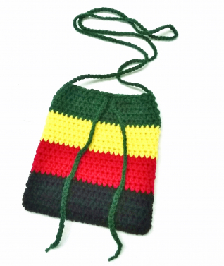 Crossbody Rasta Purse $20.00