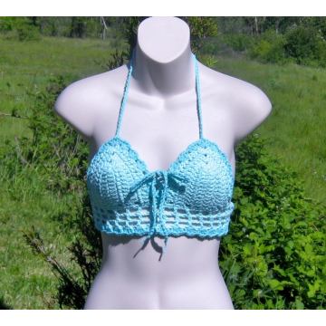 Aqua Halter Top $23.00 Clearance