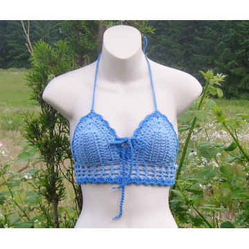Blue Halter Top $23.00 Clearance
