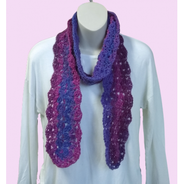 Purple Berry Skinny Scarf   $18.00