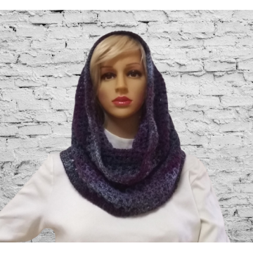 Blue/Violet Rounded Front Hood/Cowl   $30.00