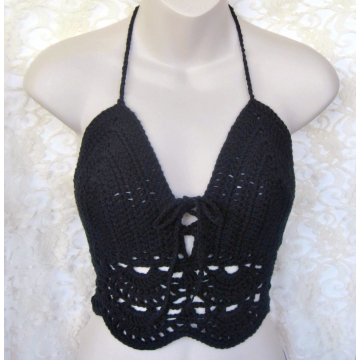 Black Halter Top   $36.00 Available to Order